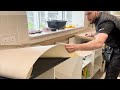 FIXING A BROKEN KITCHEN WITH VINYL WRAP