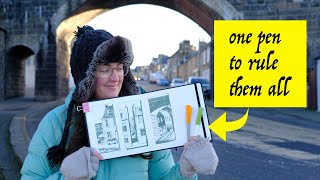 This pen is a game changer! ✶ Urban Sketching (Scotland)