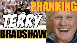 Pranking TERRY BRADSHAW - NFL LEGEND - Tom Mabe