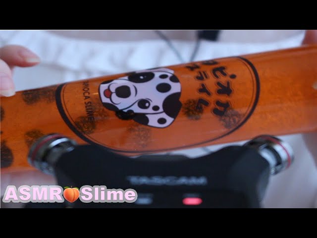 【ASMR】スライムで遊ぶ🥤/Slime Sounds【音フェチ】