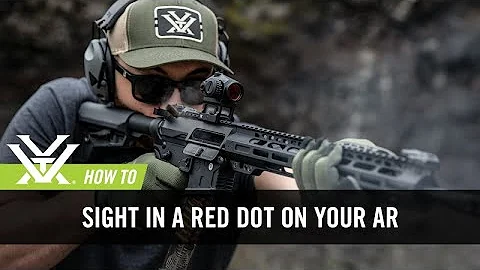 How to Sight In a Red Dot on your AR
