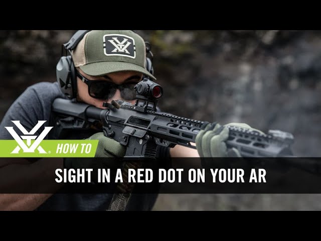 How to Sight In a Red Dot on your AR - YouTube