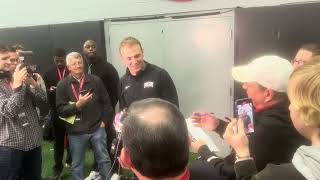 TE Brock Bowers Post UGA Pro Day 3/13/24