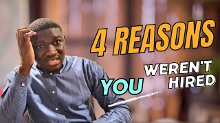 Avoid These 4 Job Application Mistakes An Get Hired Fast.