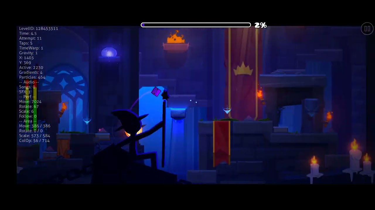 Да да снова новые уровни в Geometry dash