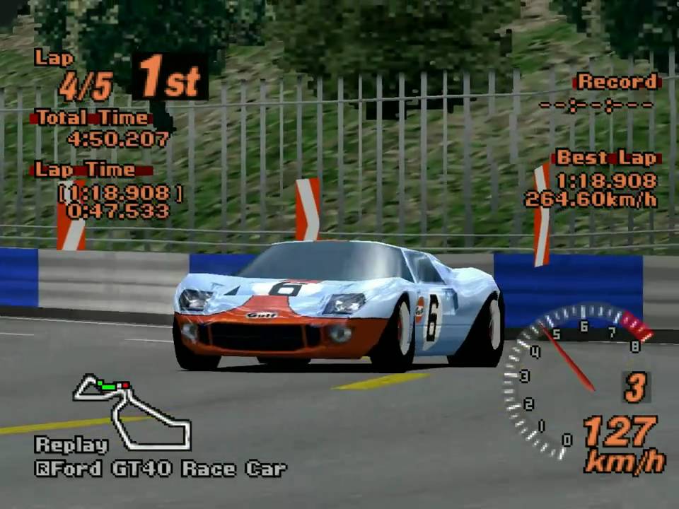 Gran Turismo 4  Ford GT40 Race Car '69 Gameplay 