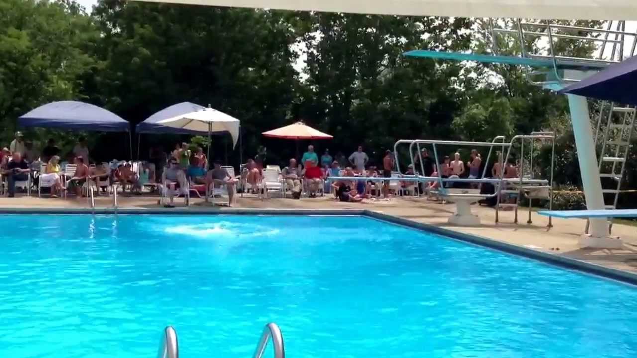 Front flip 2 twists of diving board YouTube