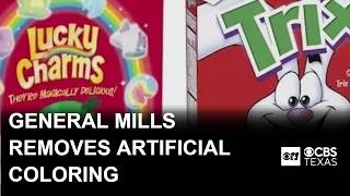 General Mills removes artificial coloring from U.S. cereals