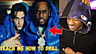 FIRE COLLAB! Lil Mabu x Fivio Foreign - TEACH ME HOW TO DRILL (Official Music Video) (REACTION!!!)