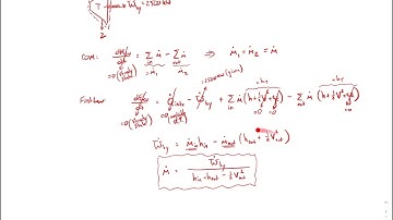 First Law with Mass Flow Example - COE cv20