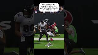Madden 27 WR/DB Battle We Already Had In 21 #cfb27 #madden27 #collegefootball27 #madden #shorts