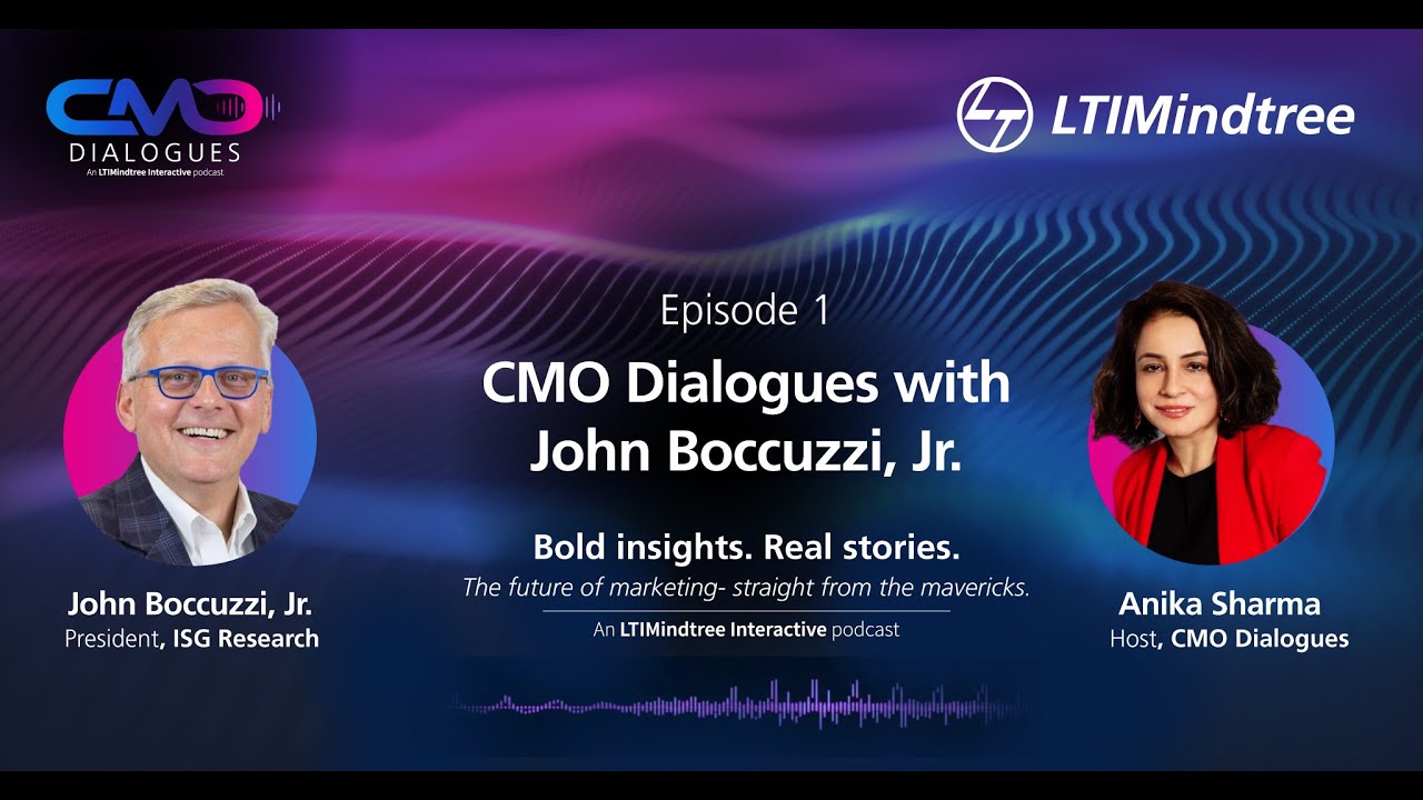 CMO Dialogues | Episode 1: The Future of AI, CX, and C-Suite Collaboration with John Boccuzzi, Jr.