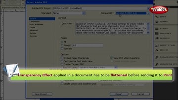 Print & Export || Adobe InDesign CS4 || Learning Tutorial || On Screen Training