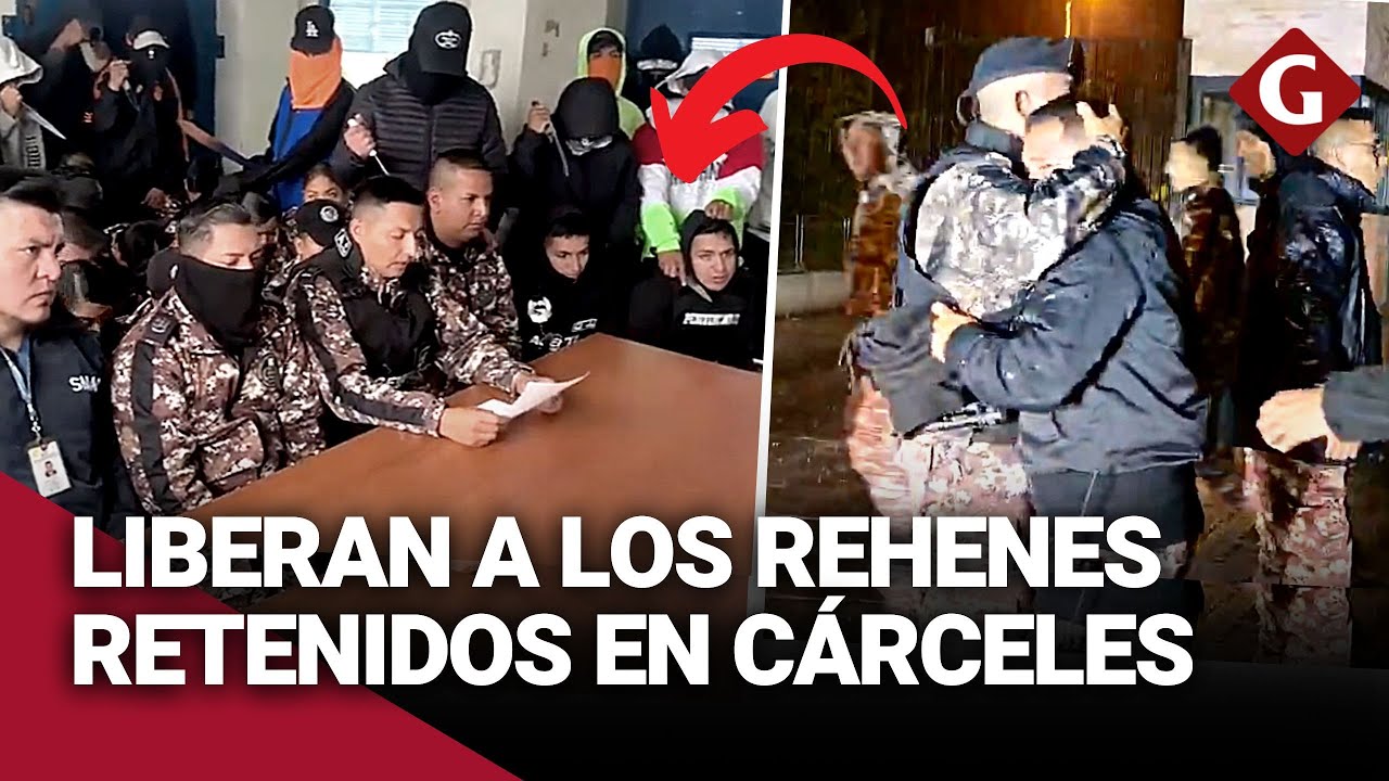 ECUADOR: liberan a todos los REHENES retenidos por PRESOS dentro de cárceles | Gestión