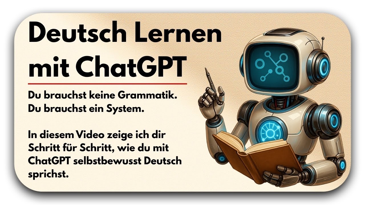 Deutsch Lernen mit ChatGPT! Spreche Deutsch wie ein Muttersprachler (A1-A2)