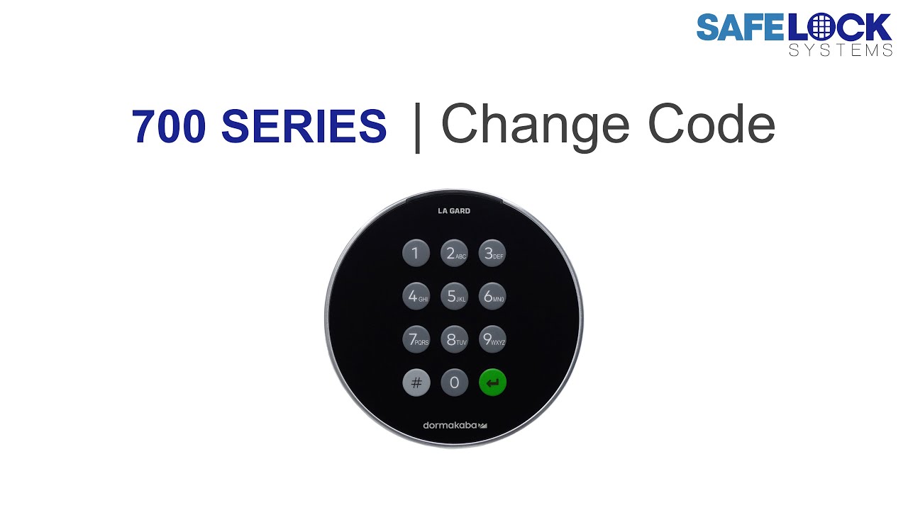 LA GARD 700 Series - Change Code