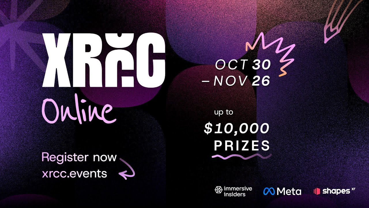 The World's Biggest XR Hackathon XRCC Online - Happening Now