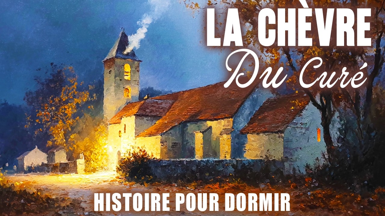TRES BELLE HISTOIRE POUR DORMIR | La Chèvre du Curé | LACHER PRISE | VOIX HOMME