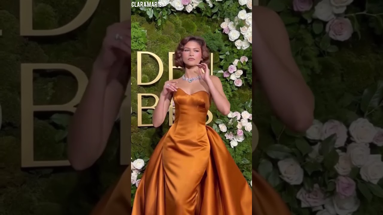 Zendaya's Burnt Orange Louis Vuitton Gown A Modern Old Hollywood Moment - YouTube Zendaya's Burnt Orange Louis Vuitton Gown A Modern Old Hollywood Moment - YouTube