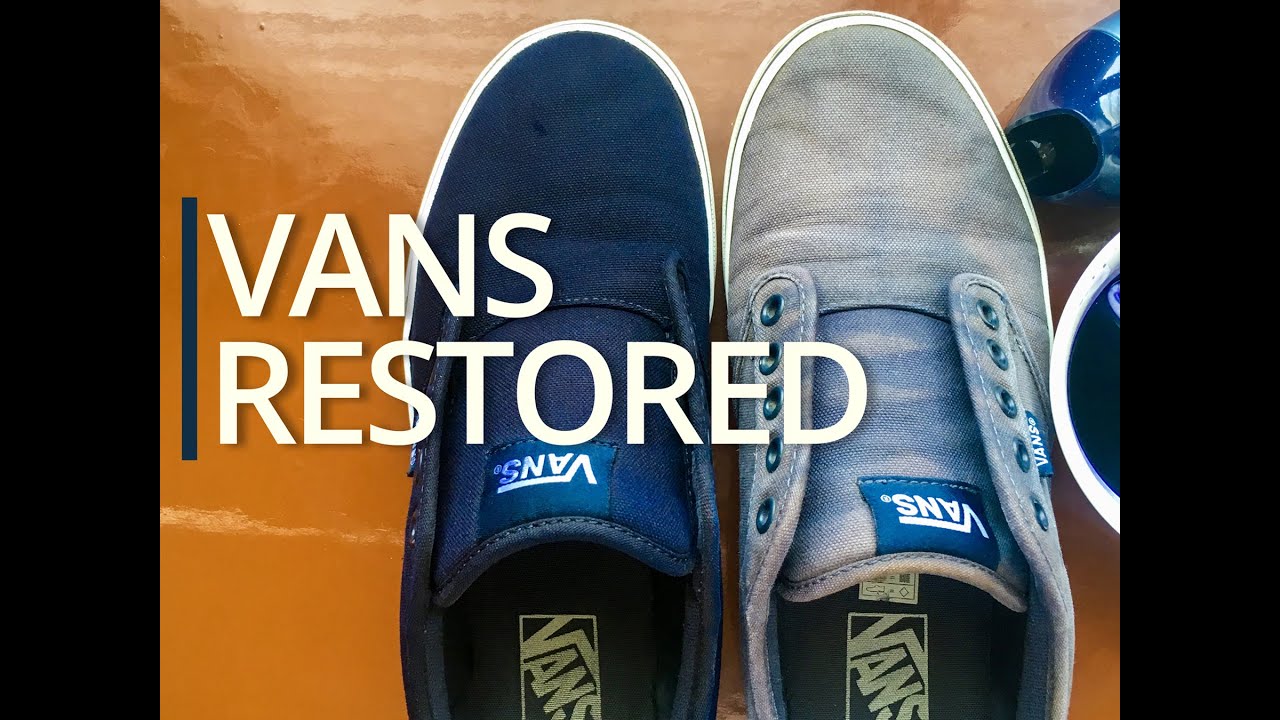 vans shoes restoration