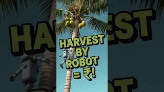 ₹1.25L/Month with Coconut Tree Climbing Robot! | Farming Tech Startup 🌴🤖