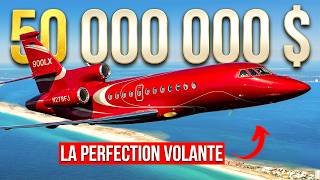 À l’Intérieur du Dassault Falcon 900LX à 50 Millions $ – Le Jet Privé de Luxe Ultime ?