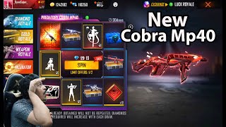 Luck Royale New Cobra Mp40 | Cobra Dance Emote Ground Punch | Garena Free Fire screenshot 5