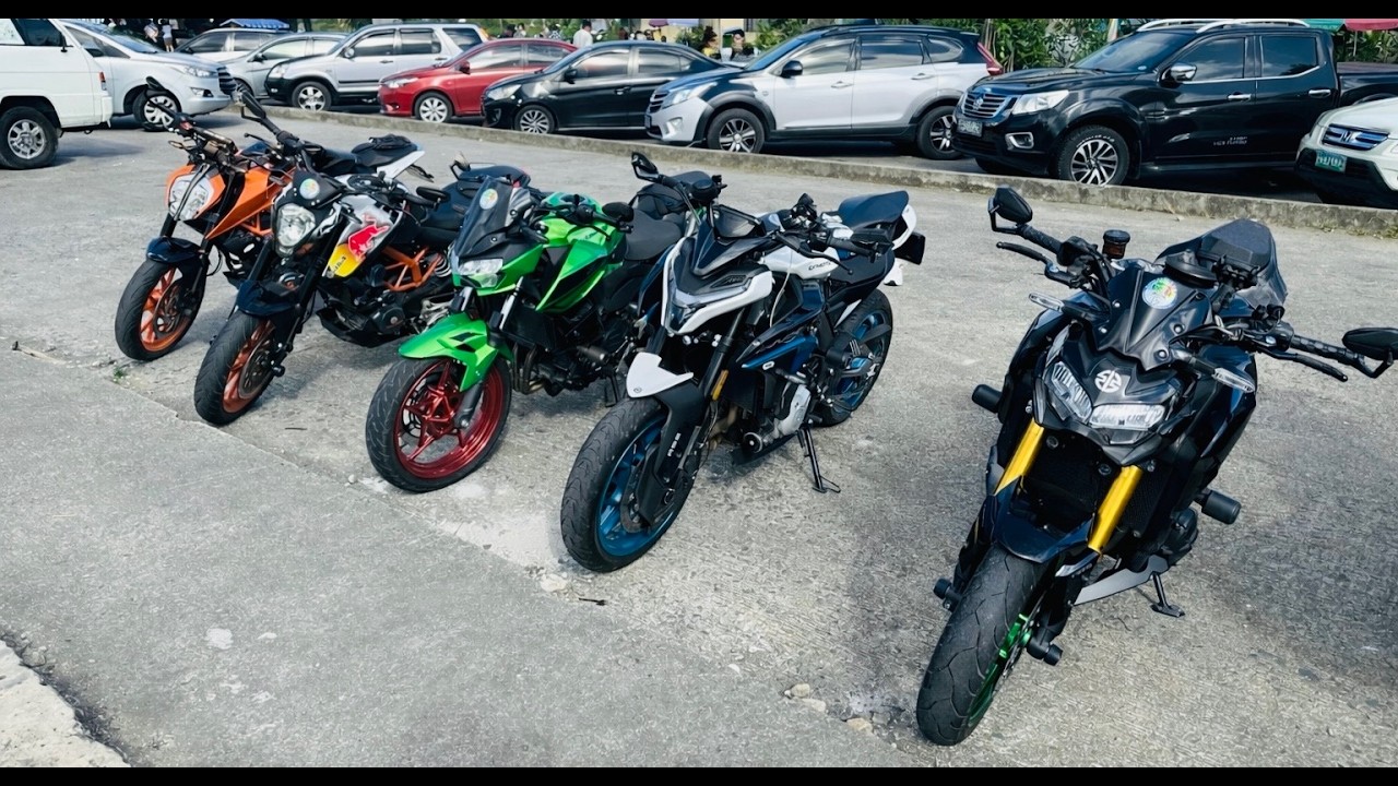 TAGAYTAY BREAKFAST RIDE - KAWASAKI Z900 - Z400 - CFMOTO 675NK - KTM 390 DUKE - LANCASTER