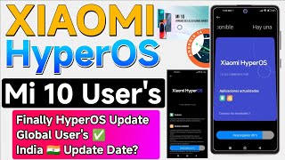 Mi 10 5G HyperOS1.0.3.0 Global Latest Update Released & India Update? HyperOS New Features ✅
