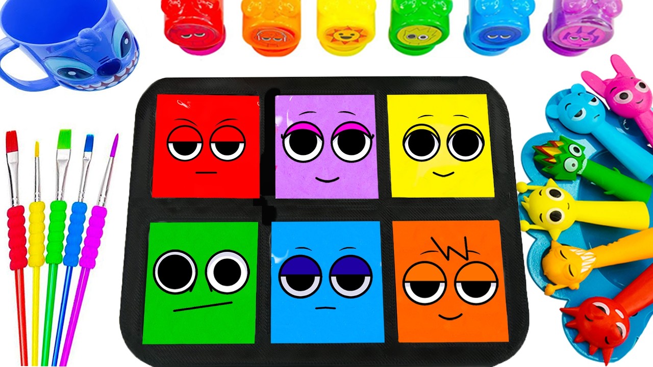 Satisfying Video l DIY How To Make Lightning from Rainbow Candy Colored Stars Hearts Crunch Ice ASMR