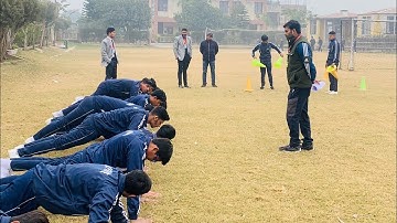 Our Physical Education practical of Class 12 @alpineinternational418 school, jalalabad