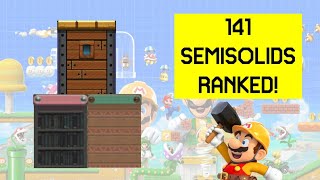 Ranking all 141 Semisolids in Super Mario Maker 2!