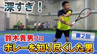 【テニス/TENNIS】神回！ボレーを知り尽くした男のレッスン②