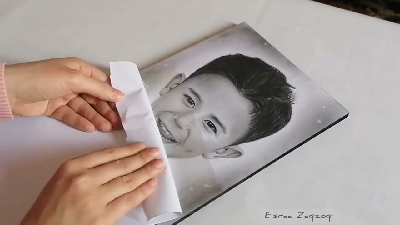 ازاي تبروز اوردرات الرسم - على تابلوه خشب mdf بنفسك