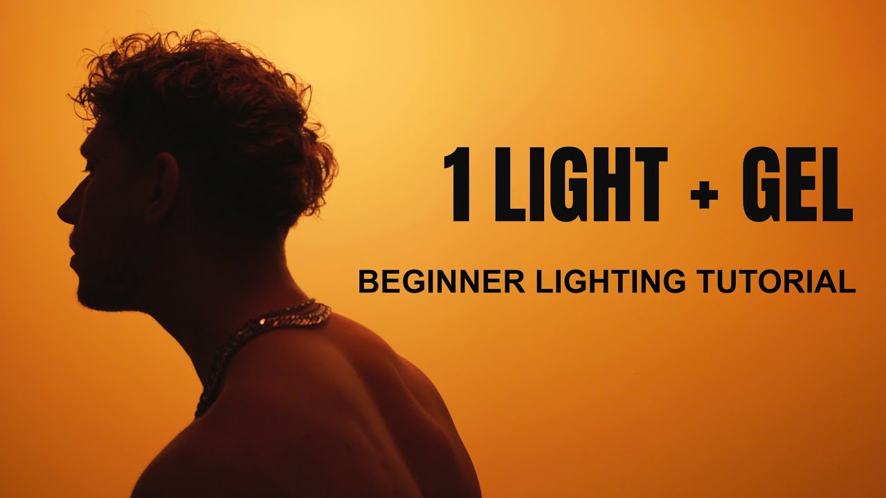 Cinematic Lighting with Colour  | Gel Photography & Video Tutorial