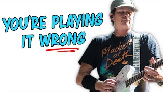 How to REALLY play Feeling This (Blink 182)