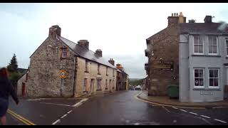 Colorful Welsh Streets Dashcam 🇬🇧 | Rainy Day Scenic Village Drive in 4K