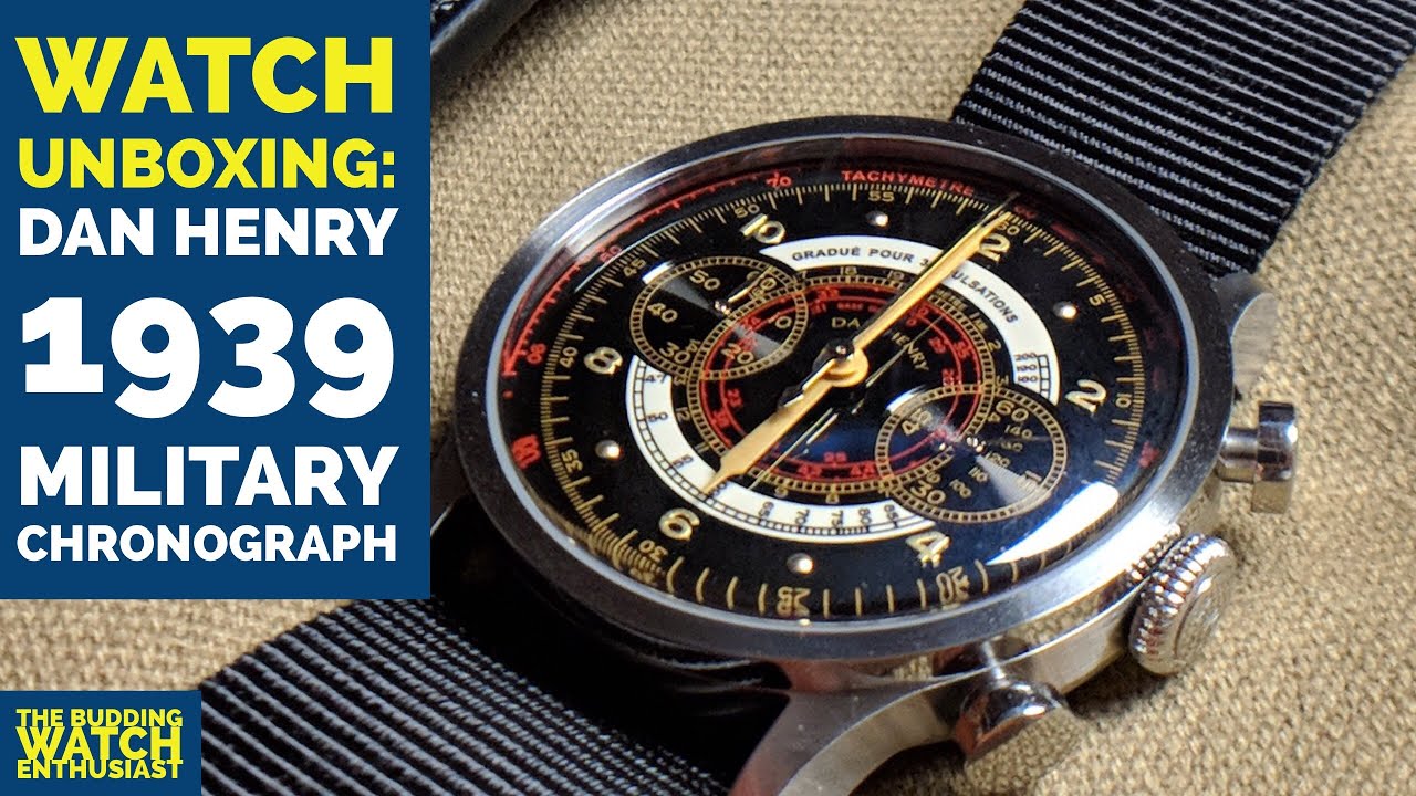 Dan Henry 1939 Watch Unboxing (My Wife's First Watch Purchase