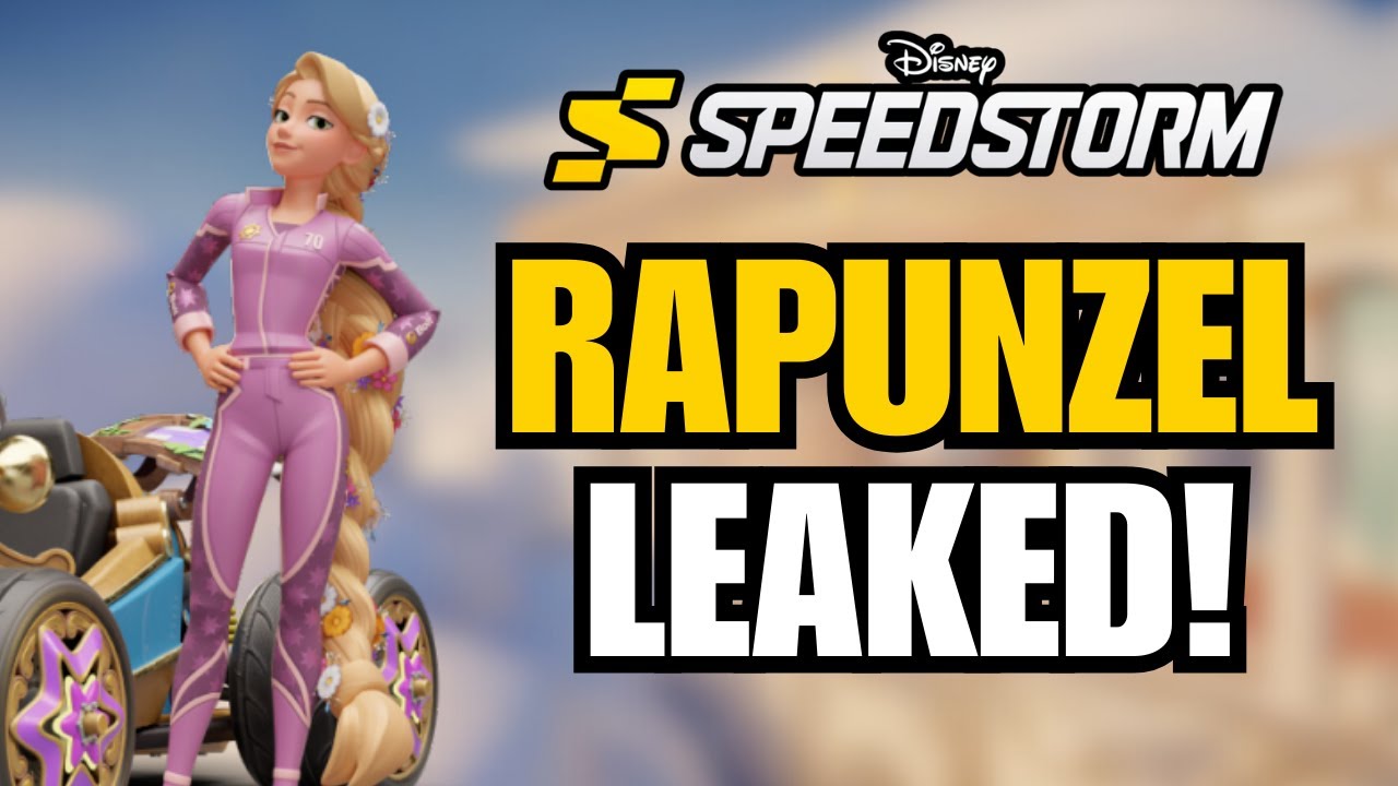 RAPUNZEL Leaked in Disney Speedstorm! First Look at NEW Season 10 Mid