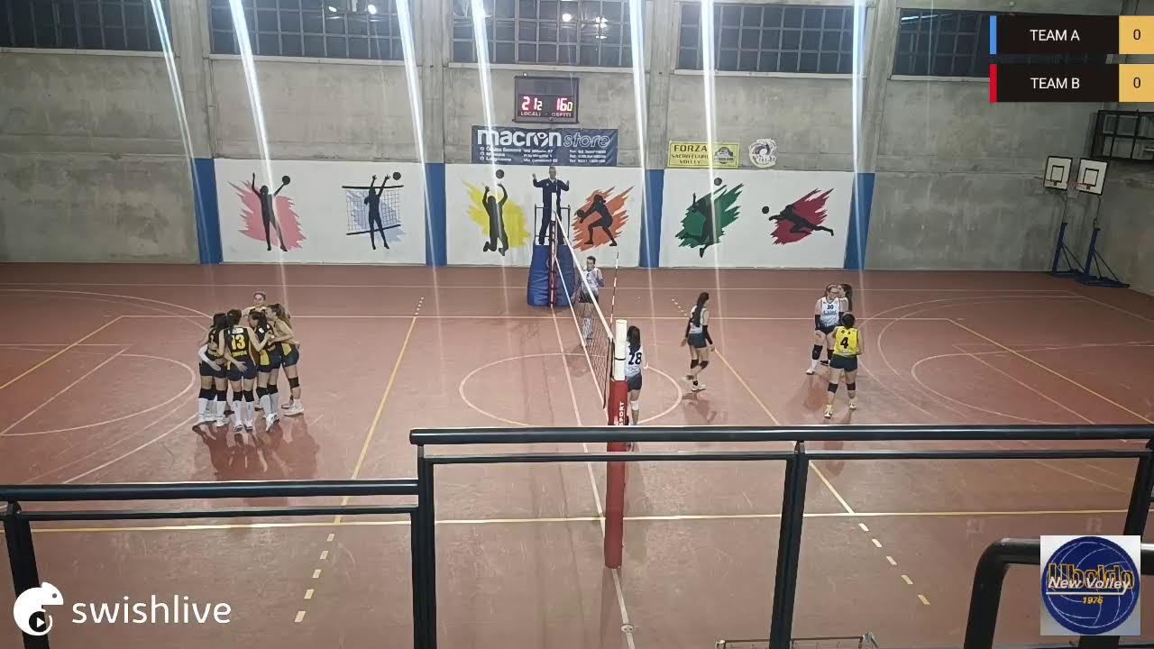 Basato in diretta sull'app Swish Live
TEAM A VS TEAM B