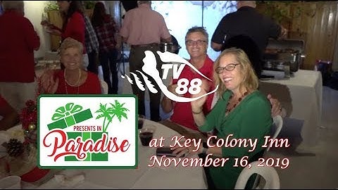 "Presents in Paradise" took place at The Key Colony Inn November 16, 2019