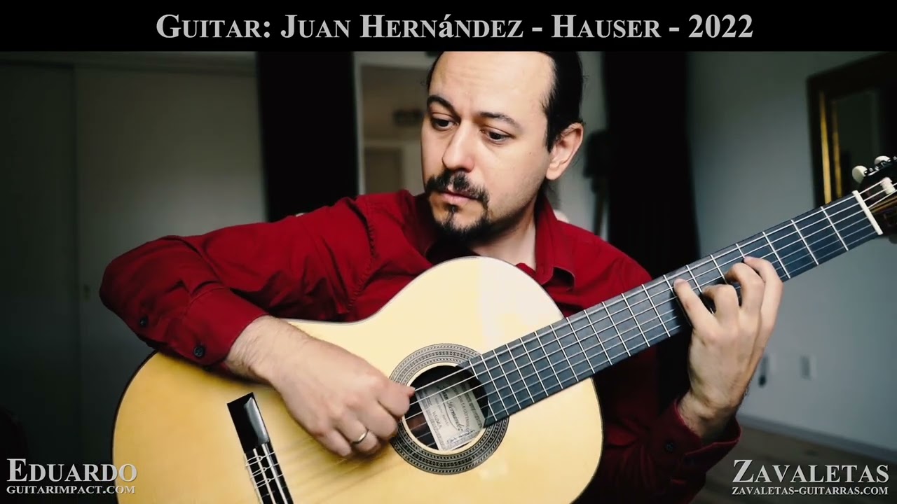 2022 Juan Hernandez, Hauser Model Concert Classical Guitar - YouTube
