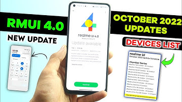 Realme October New Update List 2022 | realme UI 4.0 & Android 13 Install | Stable & Beta Update ⚡⚡