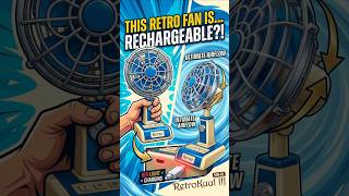 Retro Fan That Looks Fake But Actually Works