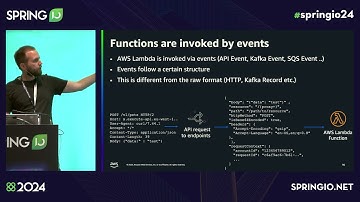 Serverless Java with Spring by Maximilian Schellhorn & Dennis Kieselhorst @ Spring I/O 2024