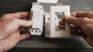 Unboxing of RunLessWire's Basic Wireless Light Switch Kit