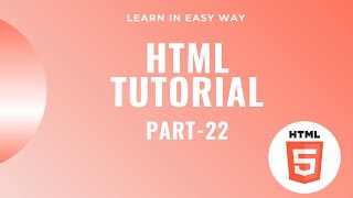 HTML Tutorial in Bangla | বাংলায় HTML টিউটোরিয়াল | Progress Bar | Part - 22 | Learn with Tanzil