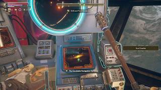 The Outer Worlds Use Navigation Terminal to Select Fly Between Planets