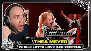 Thea Meyer | Whole Lotta Love (Led Zeppelin) The Voice Norway 2026 Blind auditions | PAUL REACTS 🇳🇴