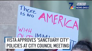 Vista approves ‘sanctuary city' policies | San Diego News Daily